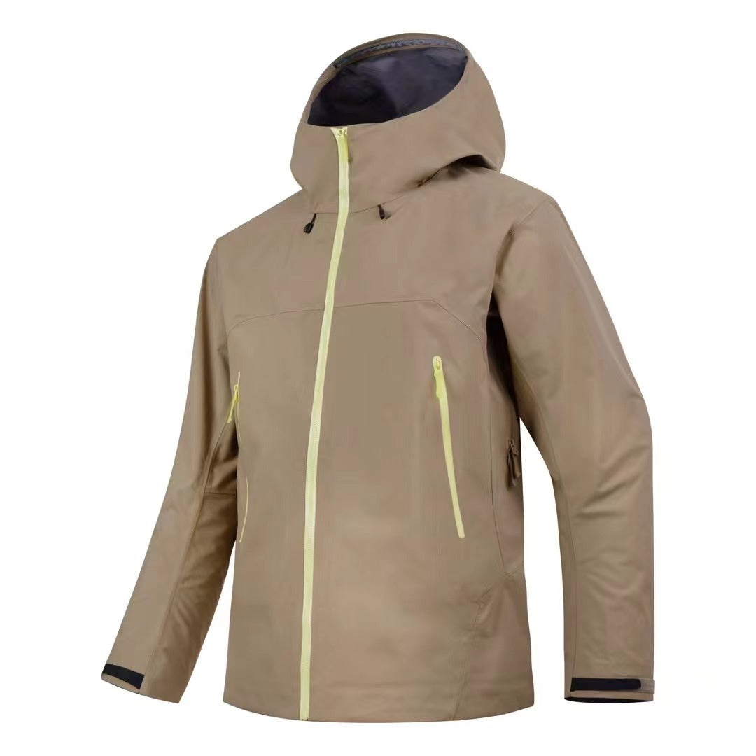 New laminated single-layer jacket is windproof and waterproof