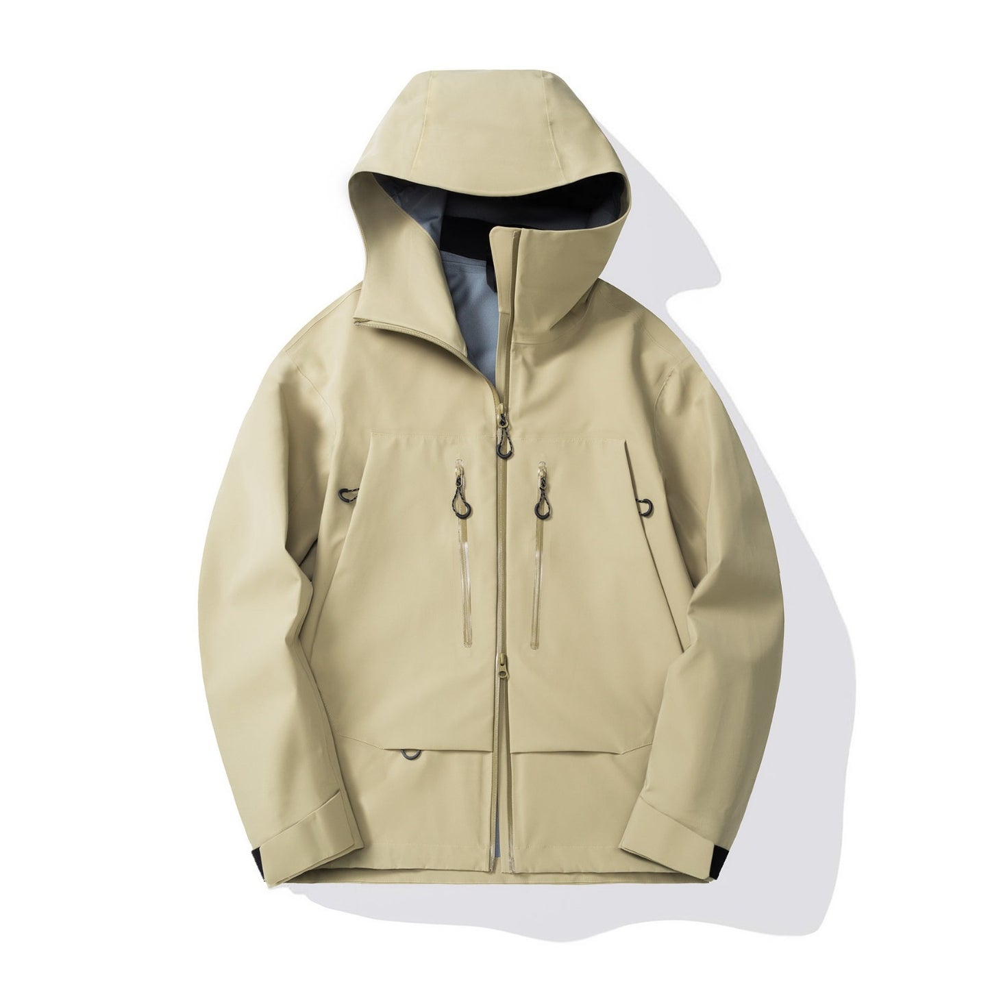 New autumn windproof and waterproof seamless laminated single-layer mountaineering suit