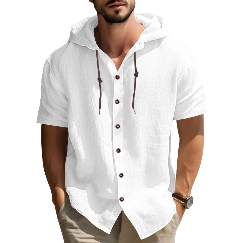 Casual short-sleeved men's loose T-shirt