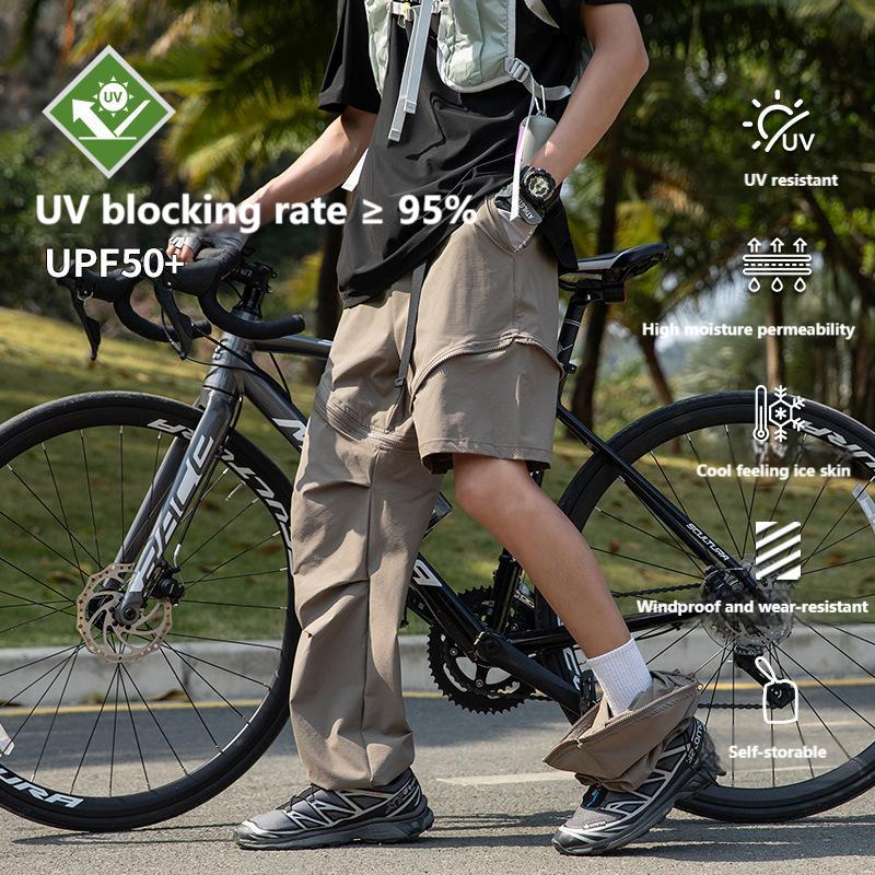 UPF50 loose couple pants UV protection long pants
