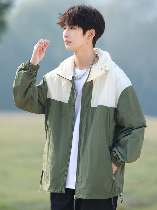 upf50+ outdoor ice silk sun protection clothing men and women summer thin breathable fishing sun protection clothing