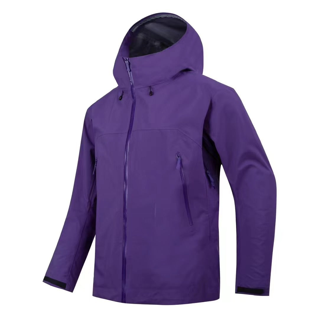 New laminated single-layer jacket is windproof and waterproof