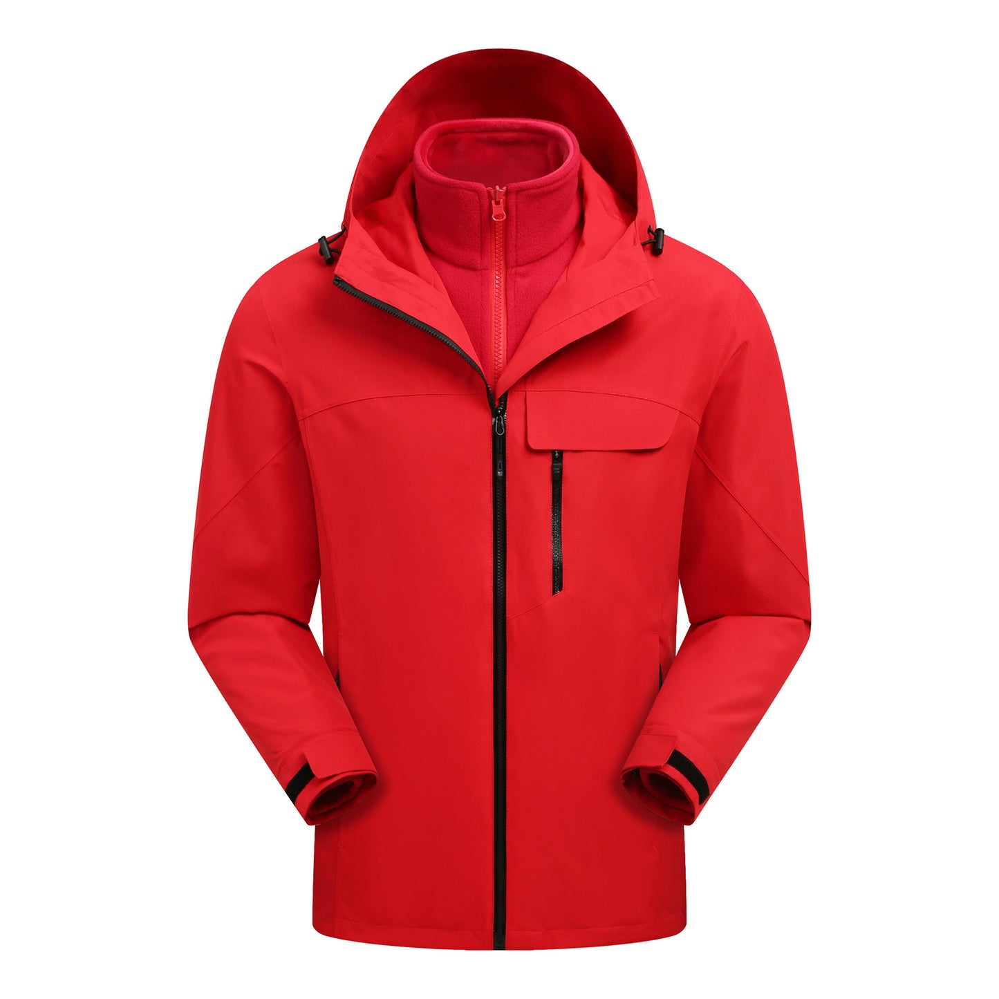 New outdoor autumn and winter men's and women's waterproof and windproof jacket