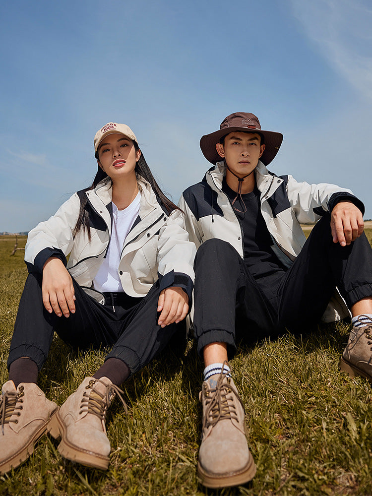 Three-in-one detachable two-piece jacket