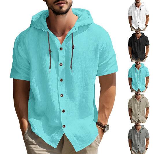 Casual short-sleeved men's loose T-shirt