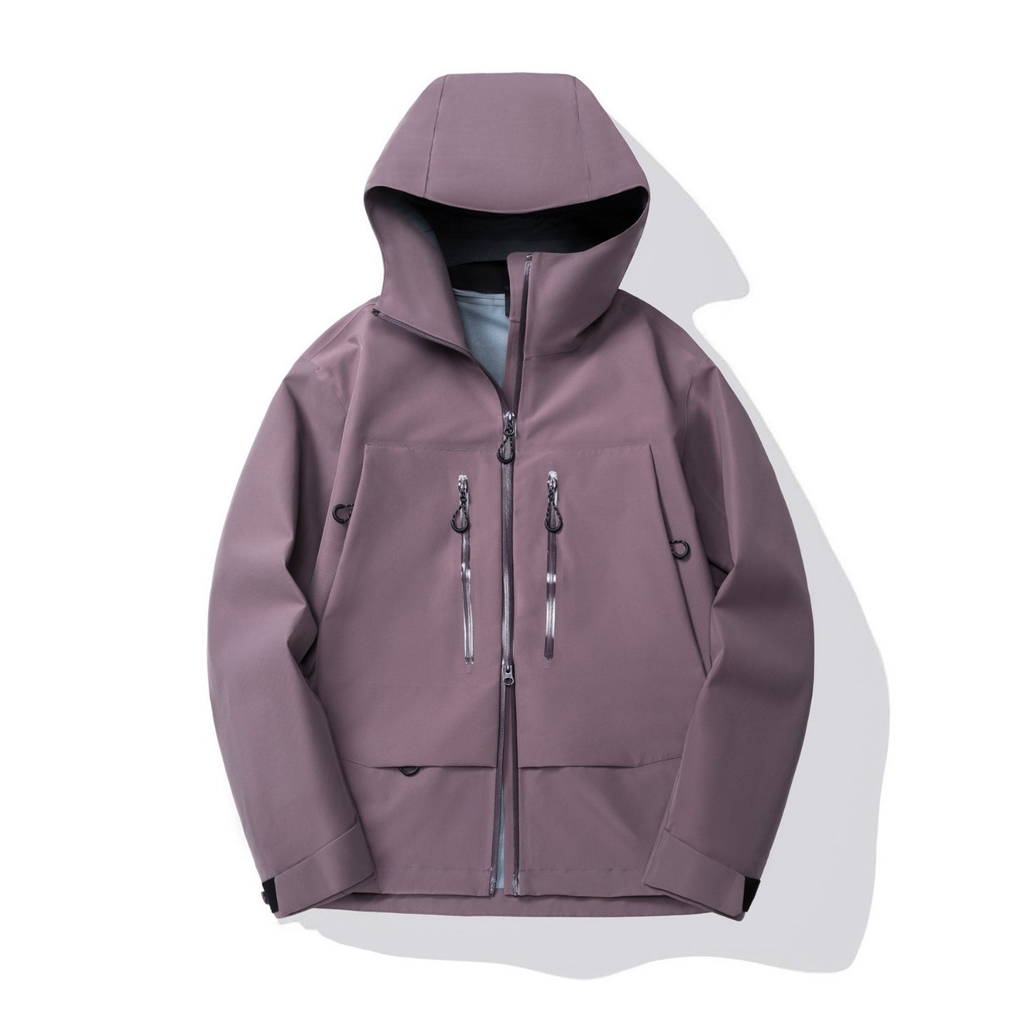 New autumn windproof and waterproof seamless laminated single-layer mountaineering suit