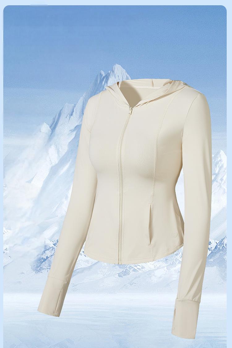 Yoga slim fit sun protection clothing