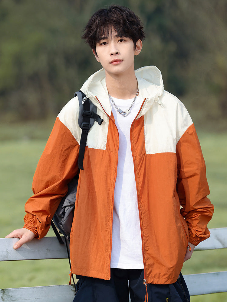 upf50+ outdoor ice silk sun protection clothing men and women summer thin breathable fishing sun protection clothing