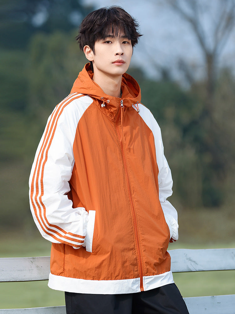 New UV-proof thin ice silk large size cycling jacket