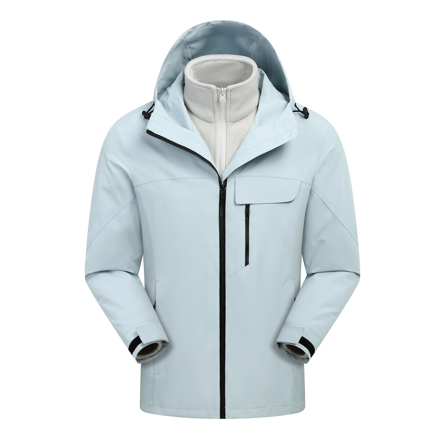 New outdoor autumn and winter men's and women's waterproof and windproof jacket