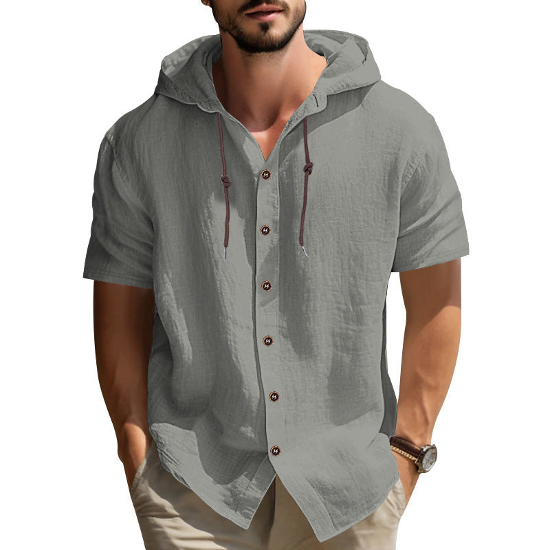 Casual short-sleeved men's loose T-shirt