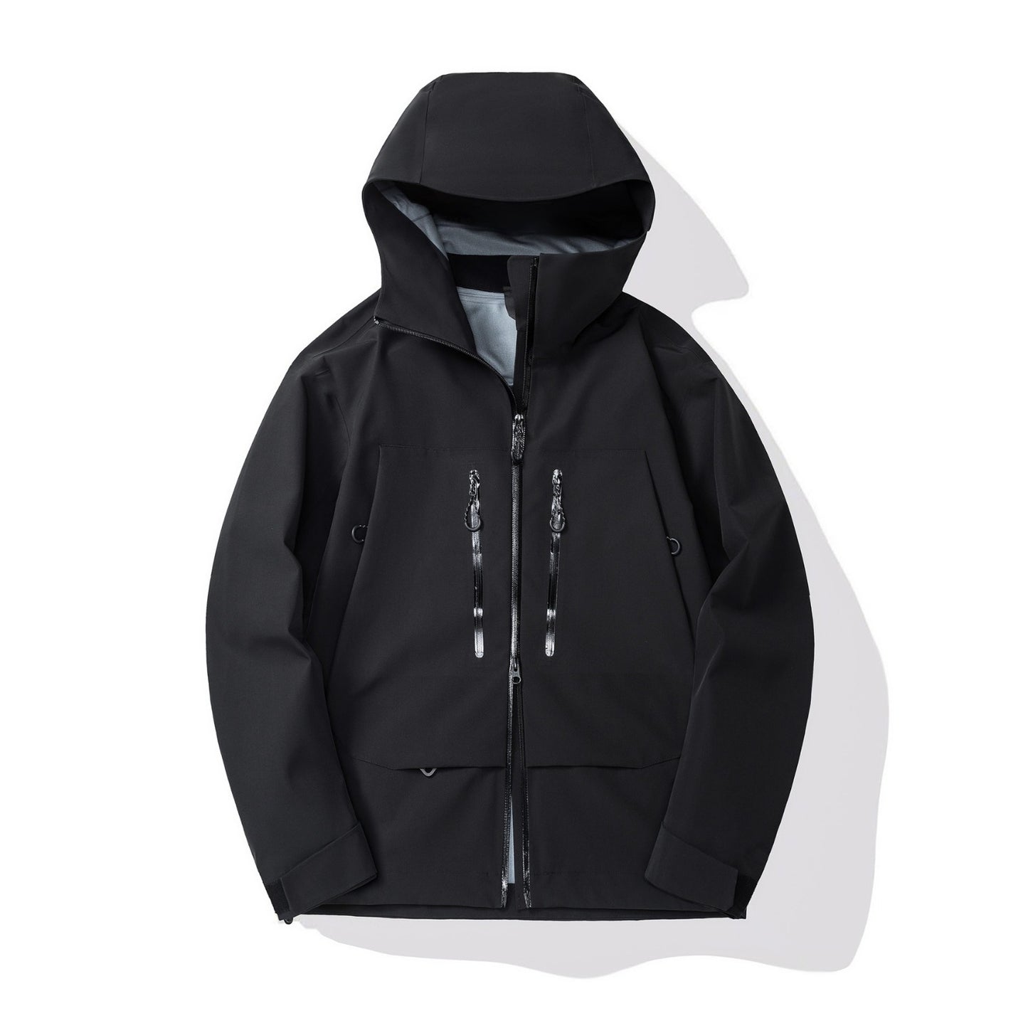 New autumn windproof and waterproof seamless laminated single-layer mountaineering suit