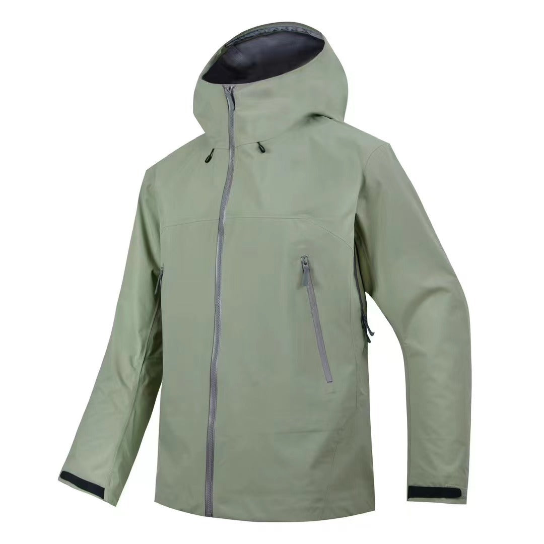 New laminated single-layer jacket is windproof and waterproof