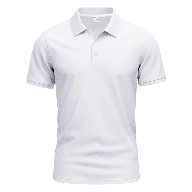 POLO shirt golf style gentleman loose breathable lapel short sleeve