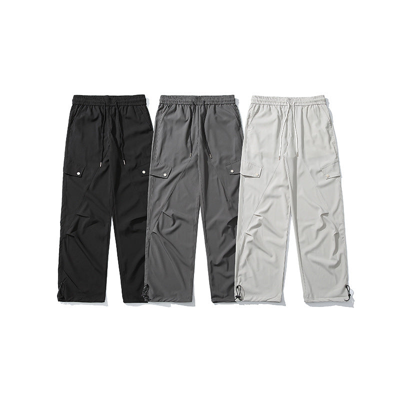 Waterproof quick-drying wear-resistant casual straight pants casual trousers