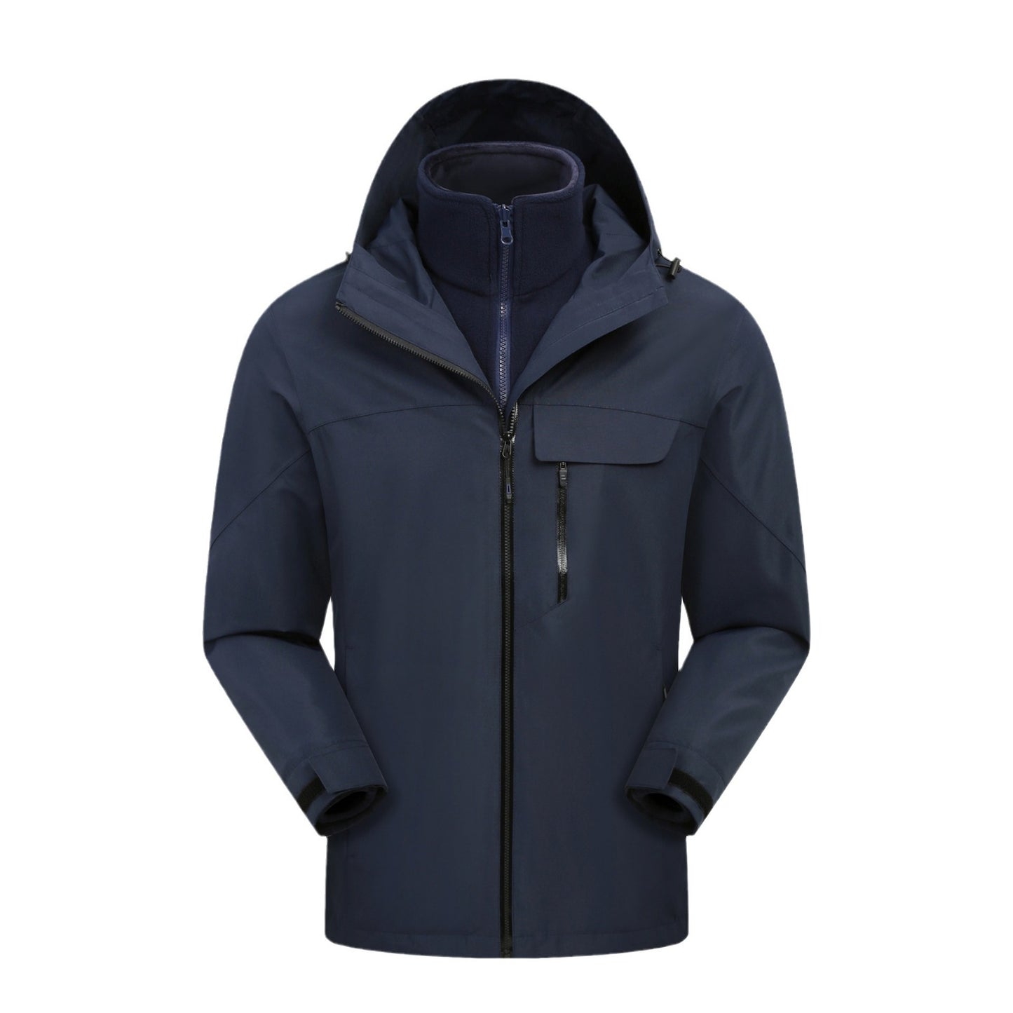 New outdoor autumn and winter men's and women's waterproof and windproof jacket