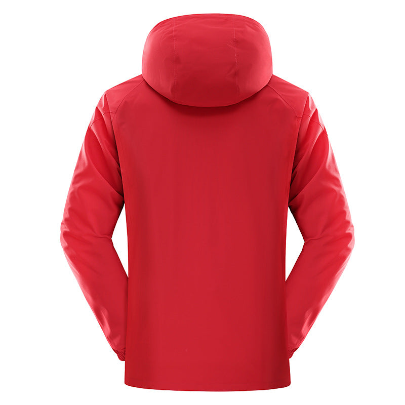 New outdoor three-in-one jacket two-piece set with detachable liner