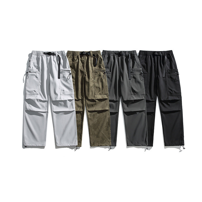 Waterproof straight-leg mountain pants outdoor paratrooper pants