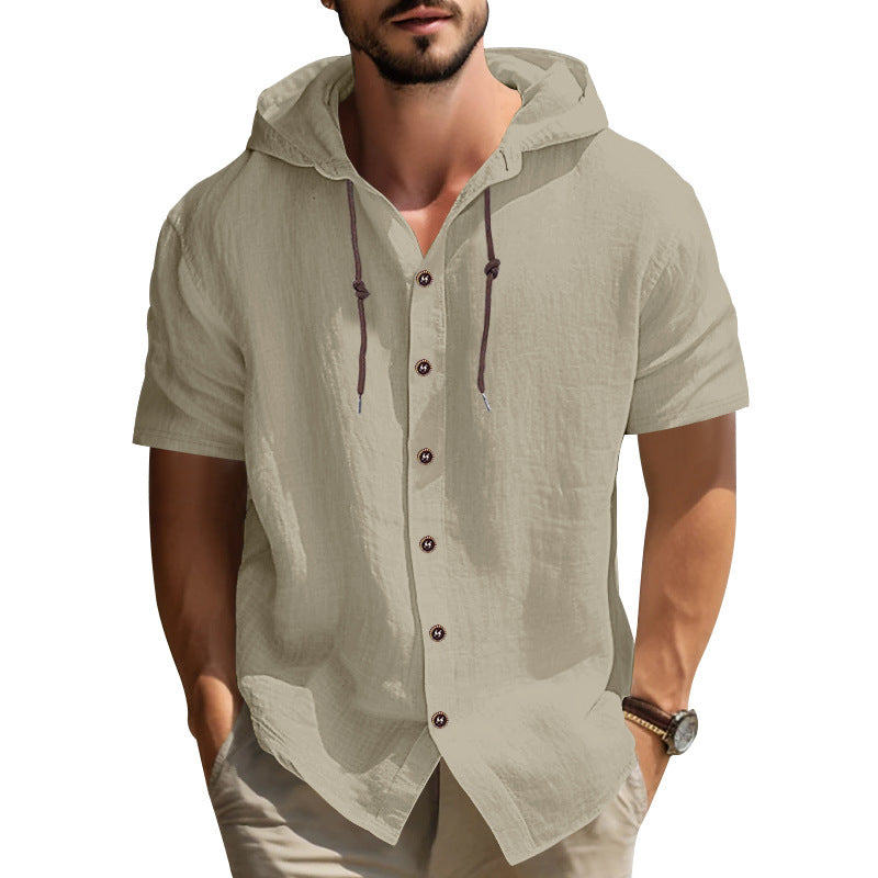 Casual short-sleeved men's loose T-shirt