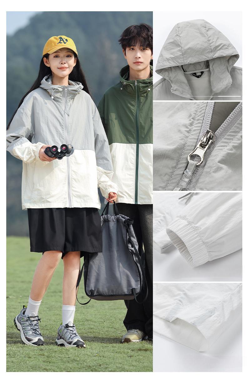 upf50+ sun protection clothing summer anti-ultraviolet breathable thin ice sun protection shirt