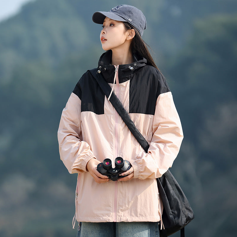 upf50+ outdoor ice silk sun protection clothing men and women summer thin breathable fishing sun protection clothing