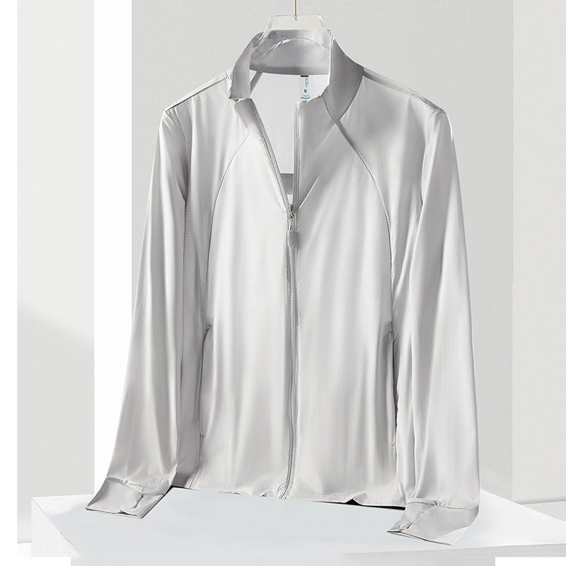 Summer outdoor stand collar sun protection clothing