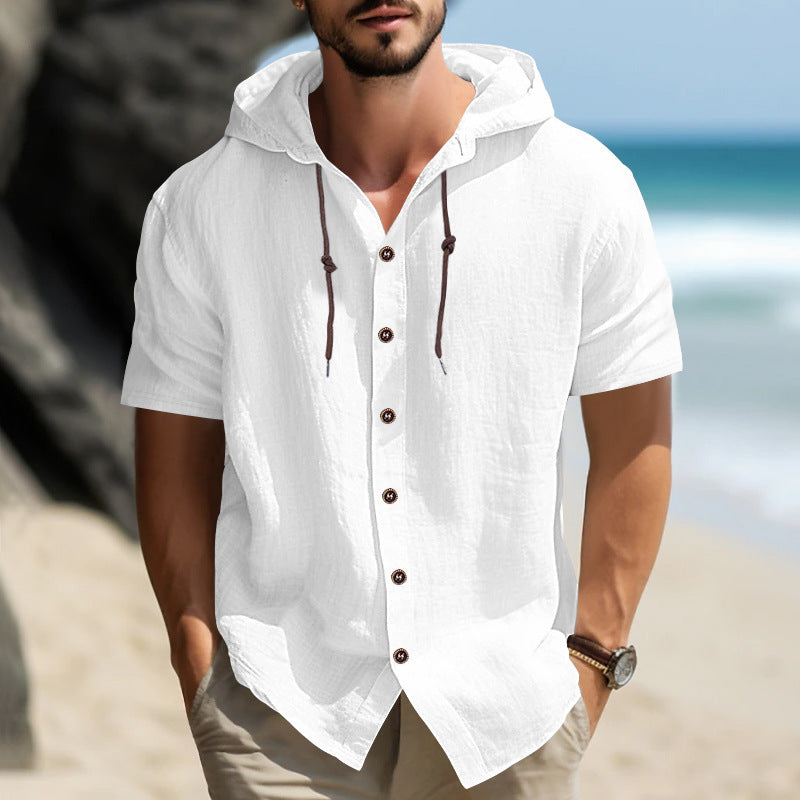 Casual short-sleeved men's loose T-shirt