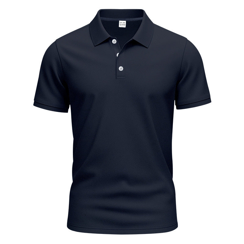 POLO shirt golf style gentleman loose breathable lapel short sleeve