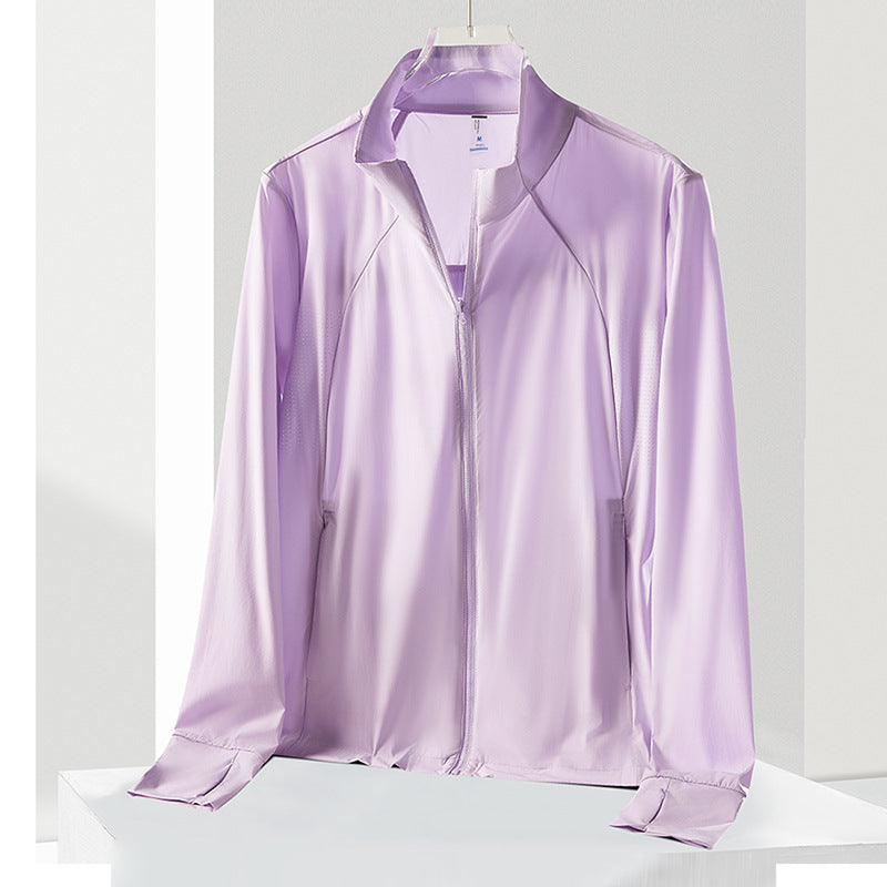 Summer outdoor stand collar sun protection clothing