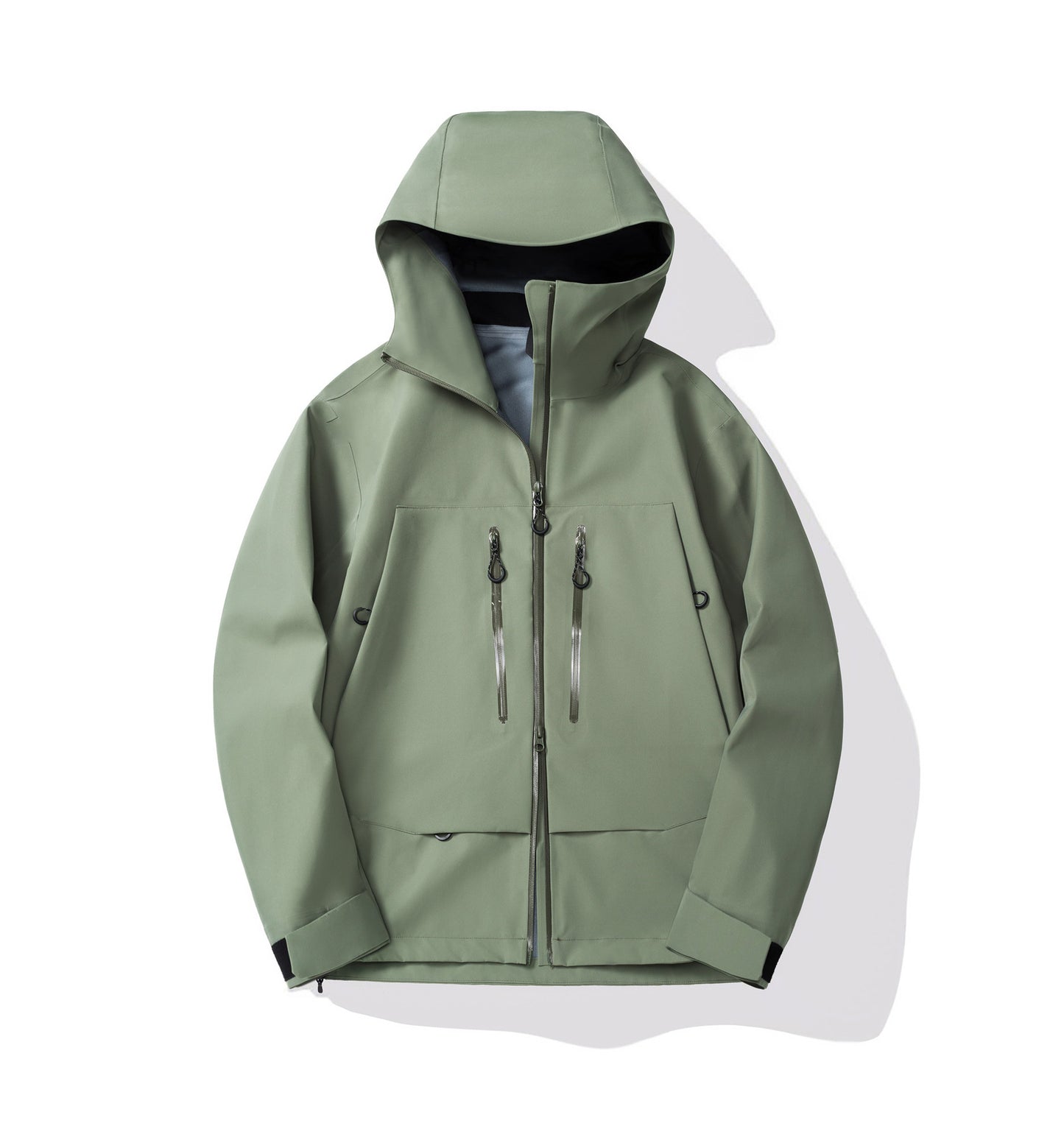 New autumn windproof and waterproof seamless laminated single-layer mountaineering suit