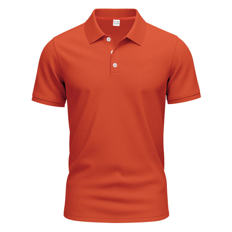POLO shirt golf style gentleman loose breathable lapel short sleeve