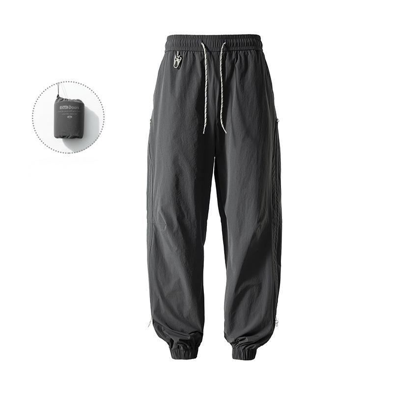 Outdoor sun protection trousers men PUF50 can be stored to prevent UV rays all-match casual couple trousers