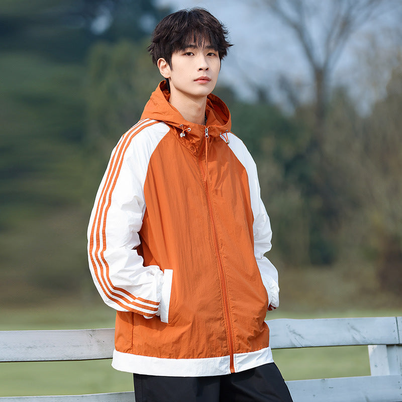 New UV-proof thin ice silk large size cycling jacket