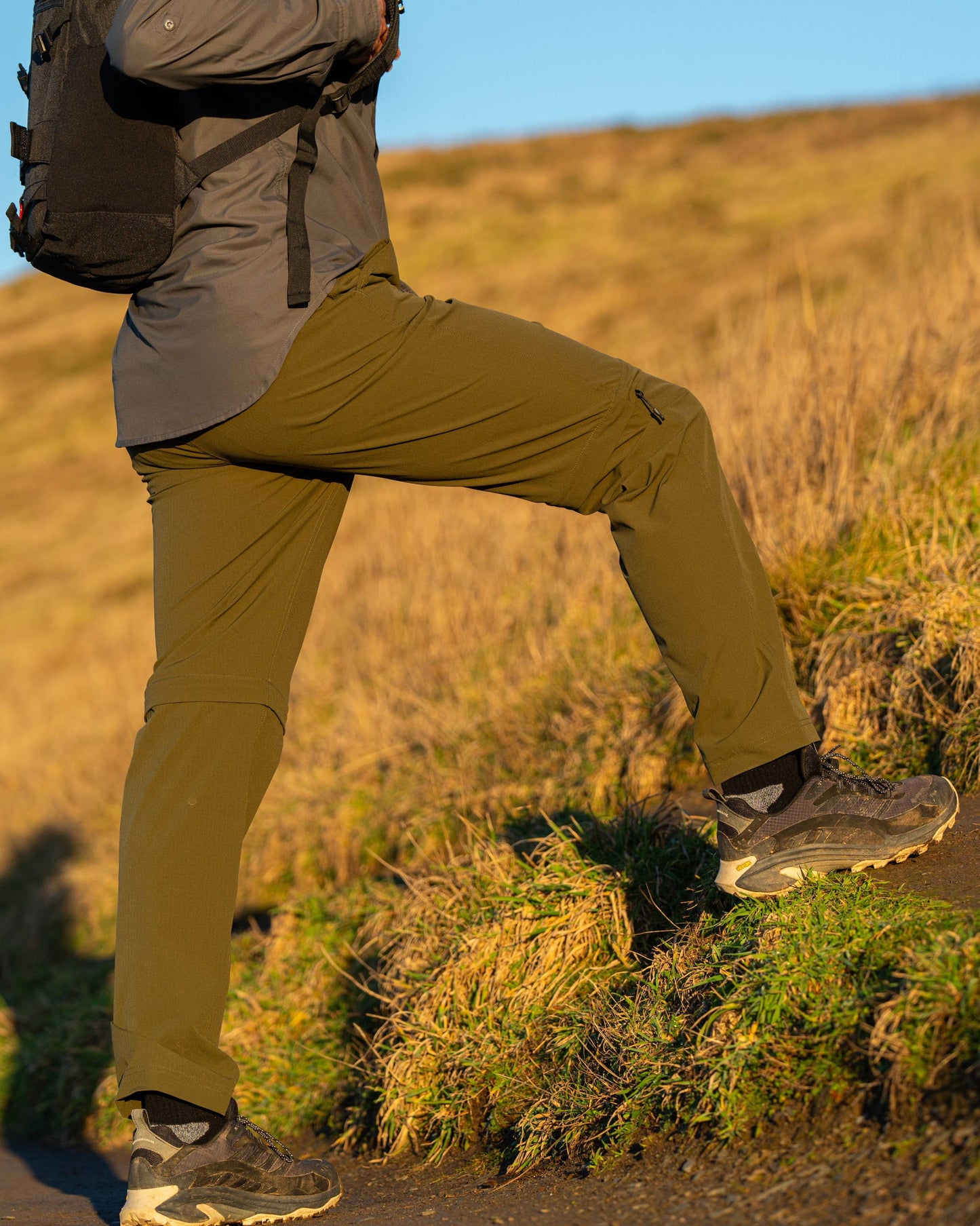 Ryder - Hybrid UPF 50+ 2 in 1 Trousers - Green