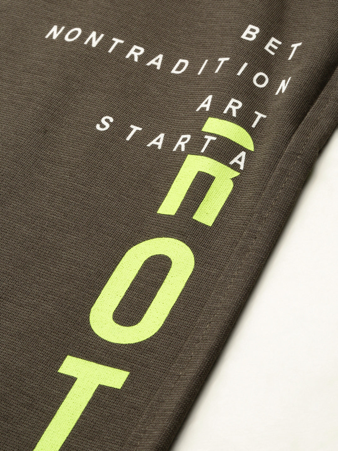 Men's Olive Mid-Rise Sports Shorts