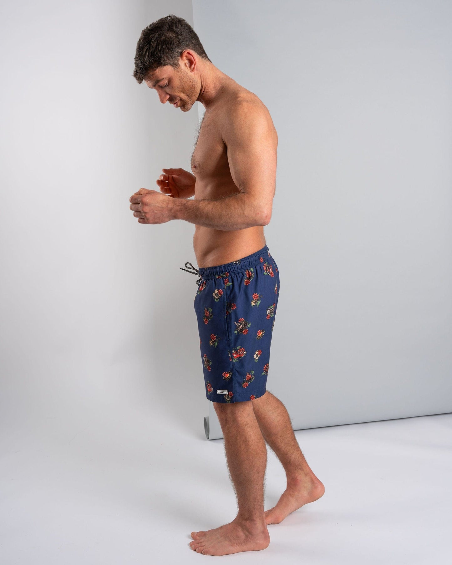 Wanderer - Mens Swim Short - Blue