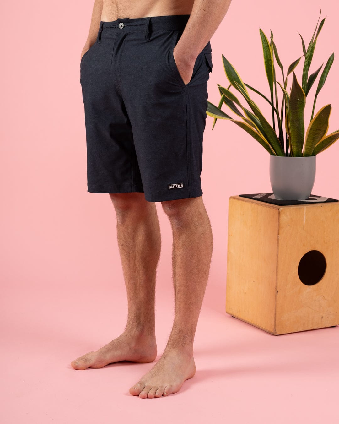 Amphibian 3 - Hybrid Boardshort - Dark Grey