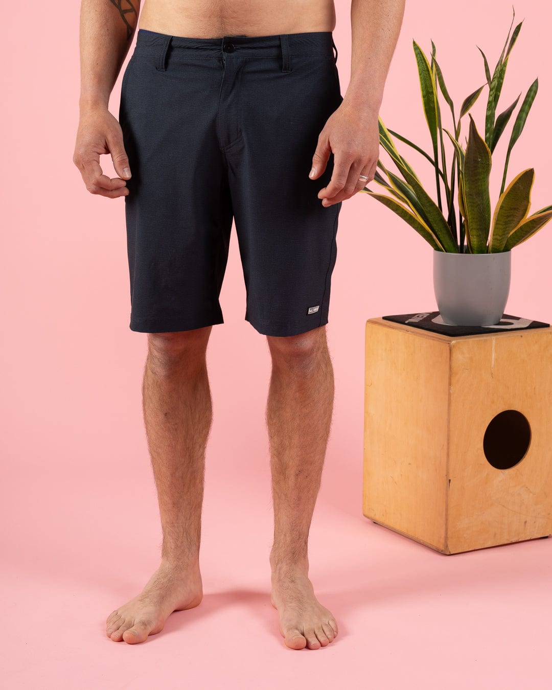 Amphibian 3 - Hybrid Boardshort - Dark Grey