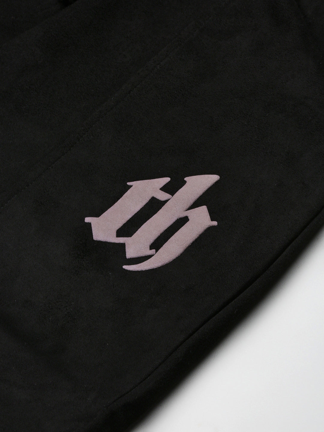 Men's Black Regular Fit Solid Shorts