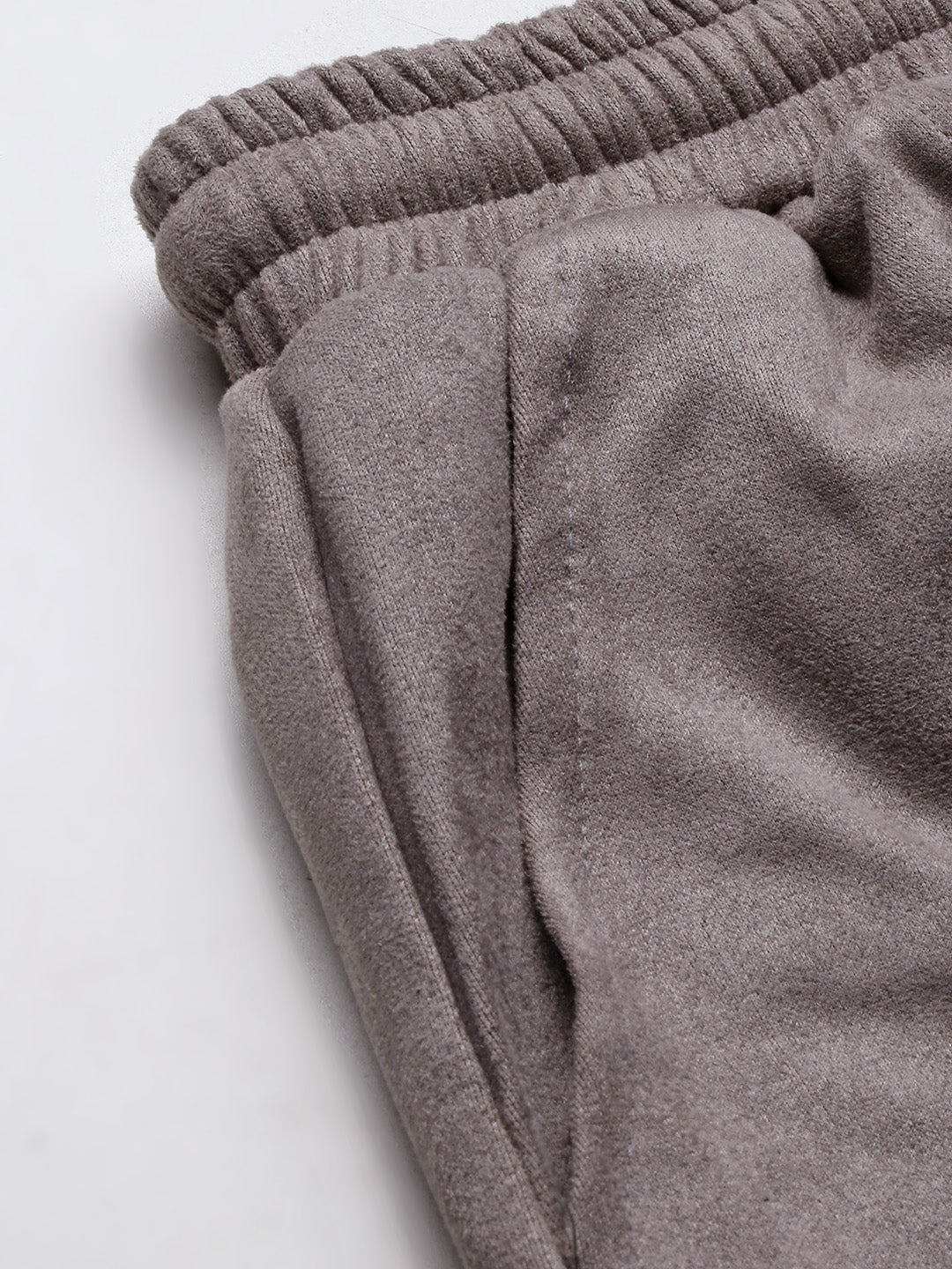 Men's Grey Solid Regular Fit Cotton Shorts