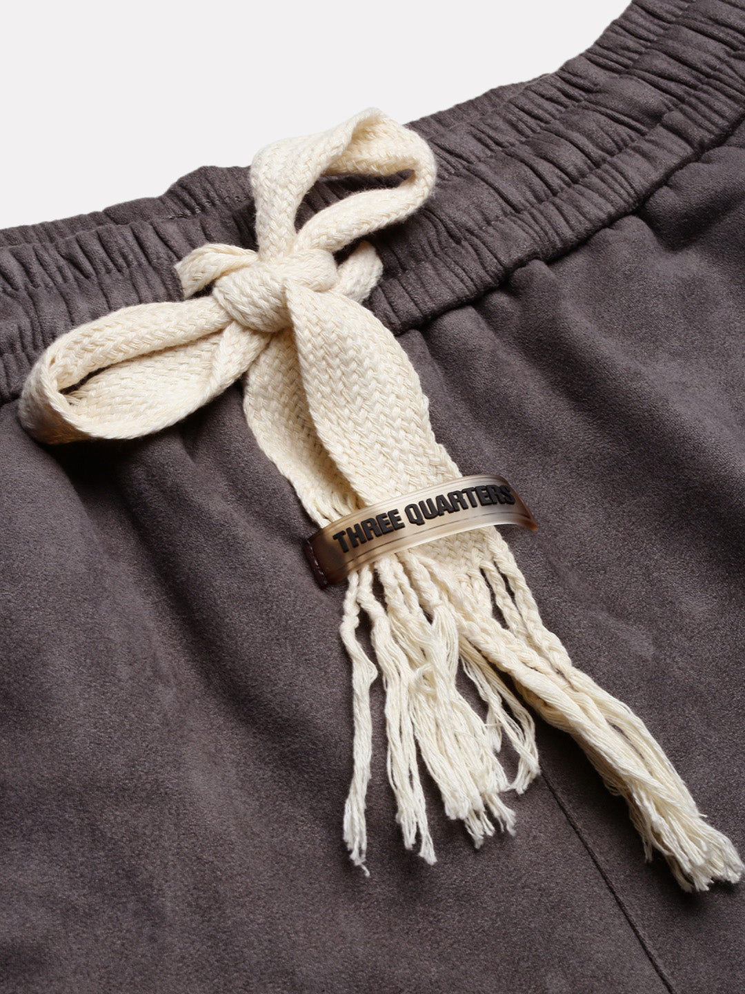 Men's Grey Relaxed Fit  Shorts