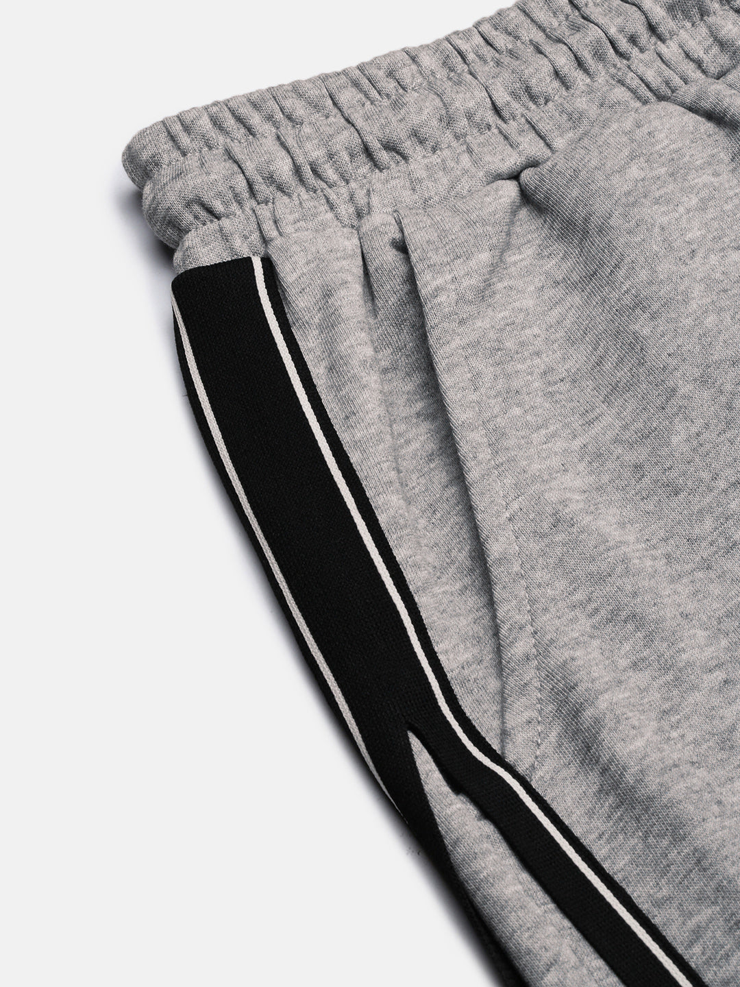 Men's Grey Solid Regular Fit Shorts