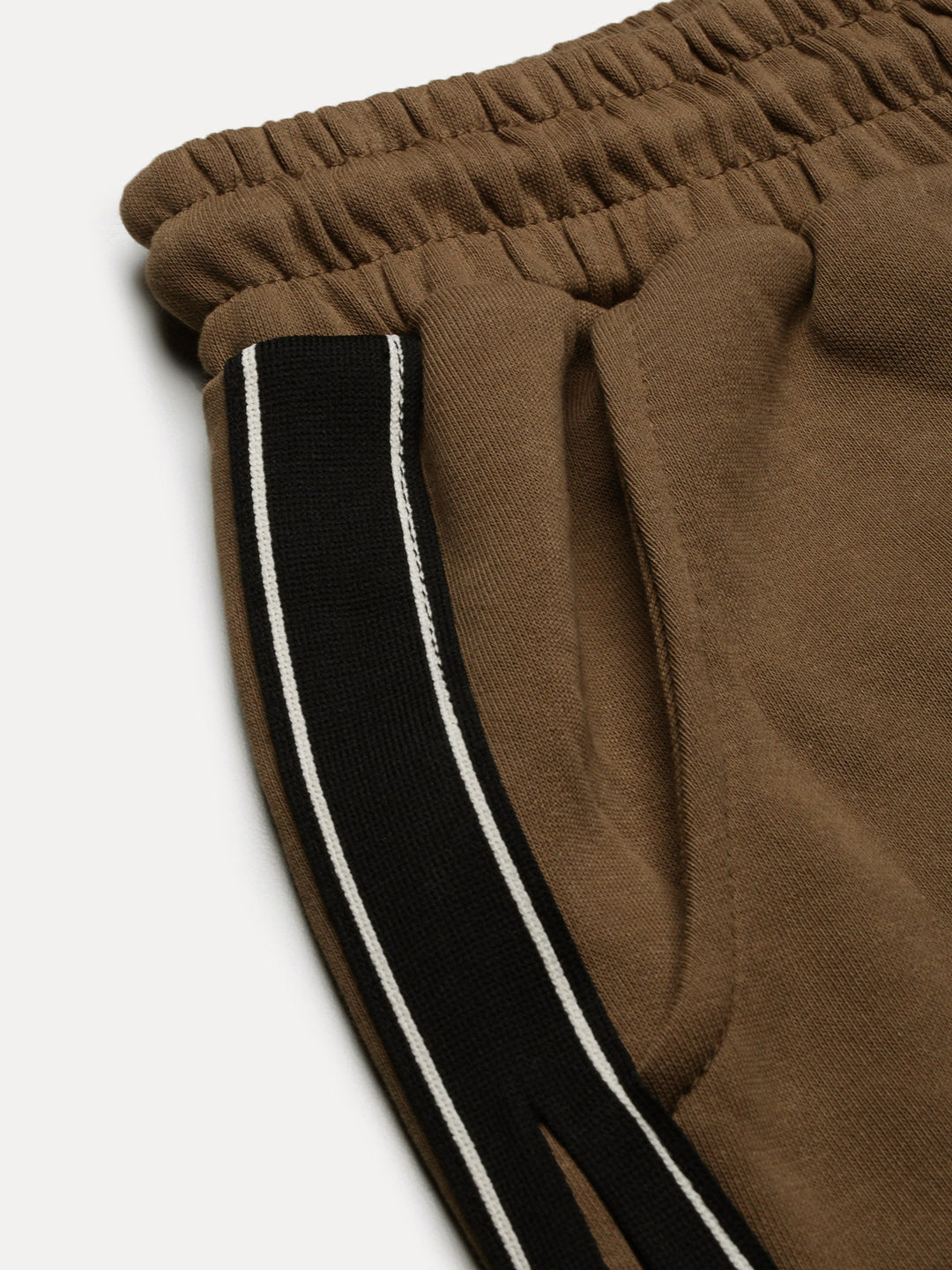 Men's Olive Solid Shorts