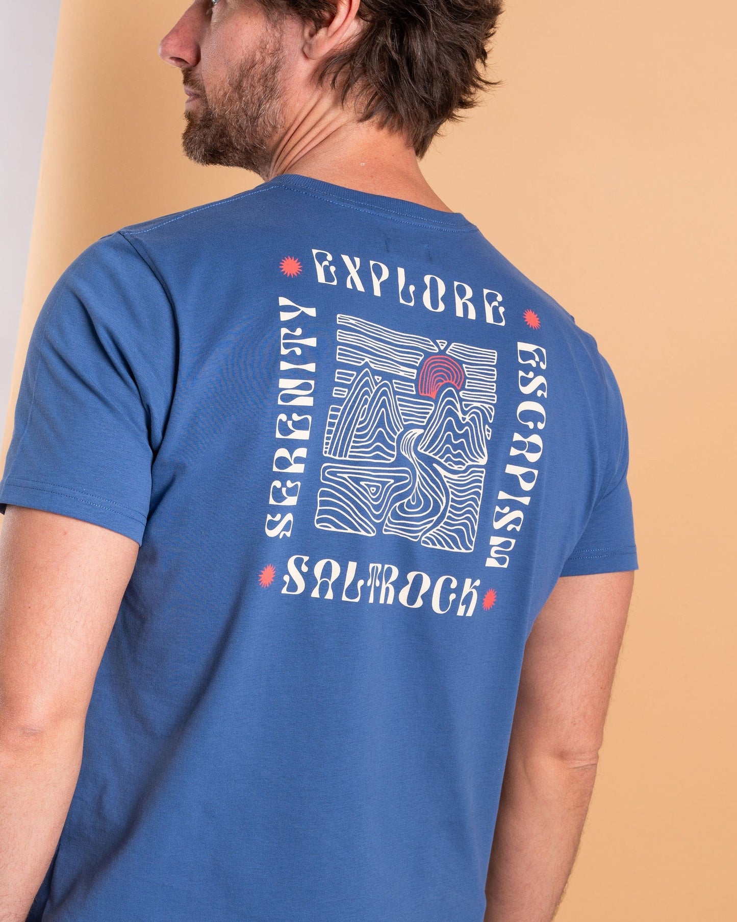 Rebalance - Mens T-Shirt - Blue