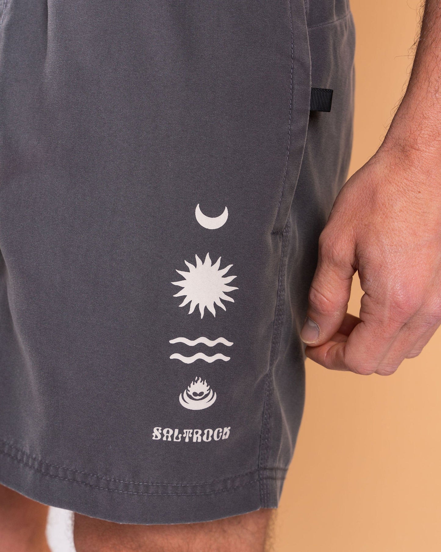 Rebalance - Mens Swim Shorts - Dark Grey