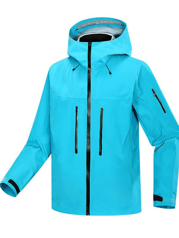 Waterproof and windproof laminated jackets for men and women