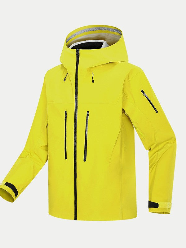 Waterproof and windproof laminated jackets for men and women