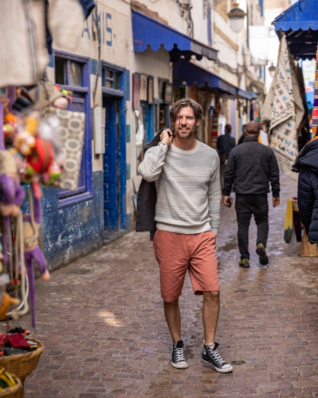 Sennen - Mens Chino Short - Orange