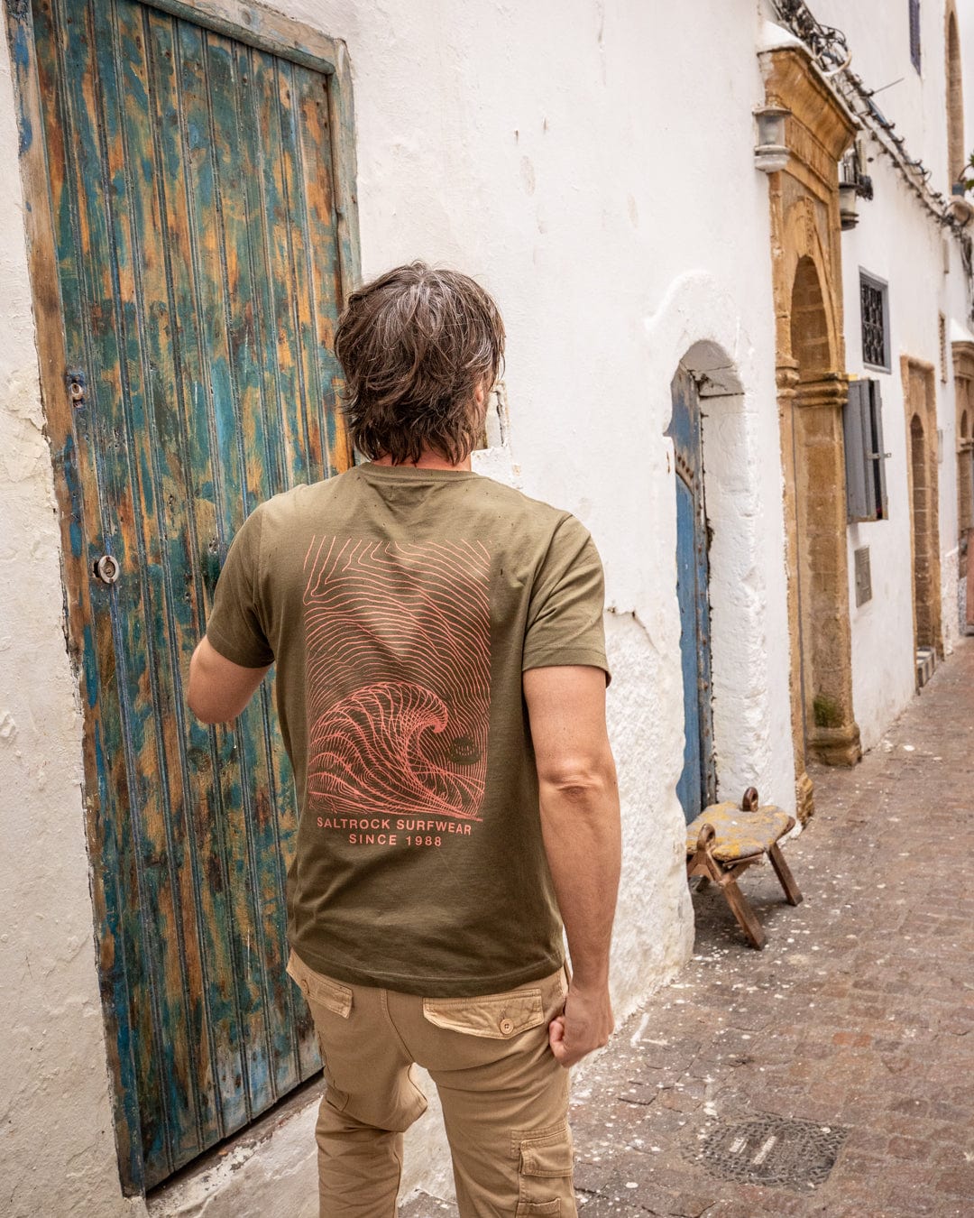 Lost Wave - Mens T-Shirt - Green