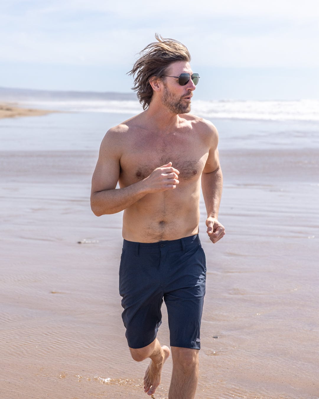 Amphibian 3 - Hybrid Boardshorts - Blue